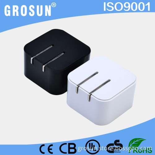 US Plug White/ Black Folding Charger Adapter 5V 2A AC to DC Switching PSU Wall Charger Used for Portable Tools Music Player